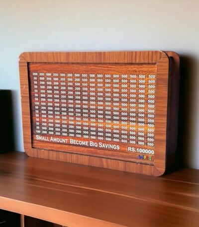 Wooden Money Box