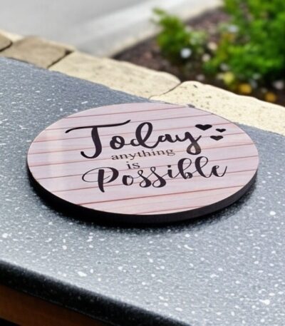 Wooden Tea Coaster
