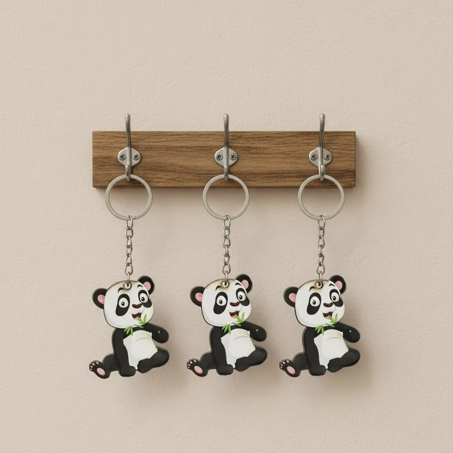 Panda Keychains
